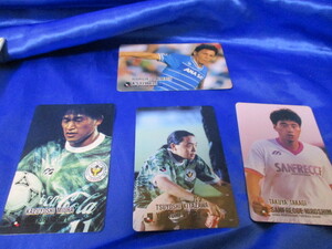  rare * hard-to-find / Calbee 1993 year soccer card [ three .. good * north ..* contrabass -na* height tree ..]4 sheets 