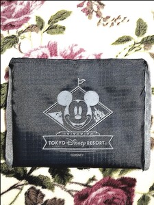 【新品・未使用品】ディズニー 東京ディズニーリゾート限定 エコバック ショッピングバッグ トートバッグ 大 マチ付