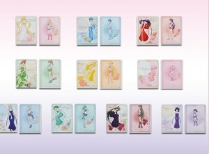 9 kind set unopened clear file lot theater version Pretty Soldier Sailor Moon Eternal Princess Collectionulans Neptune Saturn 