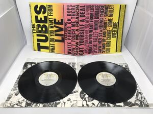 LPレコード THE TUBES WHAT DO YOU FROM LIVE 2枚組 SP-6003 1978年　N4210