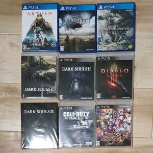 ゲームソフト7本 ダクソサントラ2本