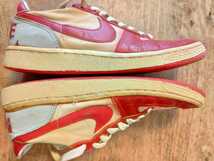 【US8】1986s Vintage NIKE TERMINATOR LOW Red canvas 1986年 ヴィンテージ ナイキ ターミネーター ロー 赤 キャンバス レア　オリジナル_画像5