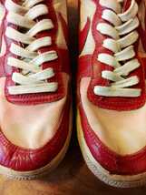 【US8】1986s Vintage NIKE TERMINATOR LOW Red canvas 1986年 ヴィンテージ ナイキ ターミネーター ロー 赤 キャンバス レア　オリジナル_画像6