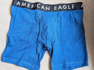* AE アメリカンイーグル ボクサーブリーフ トランクス AEO Eagle Classic Trunk Underwear S / Blue *