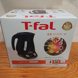 ティファール T-fal 電気ケトル ジャスティンプラスコントロール ブラック 1.2L KO7558JP【新品 未使用】