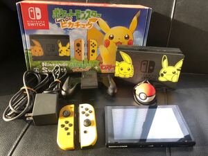 ニンテンドースイッチ LET'S GO! ヒカチュウ【初期化済み】ピカブイ Nintendo Switch