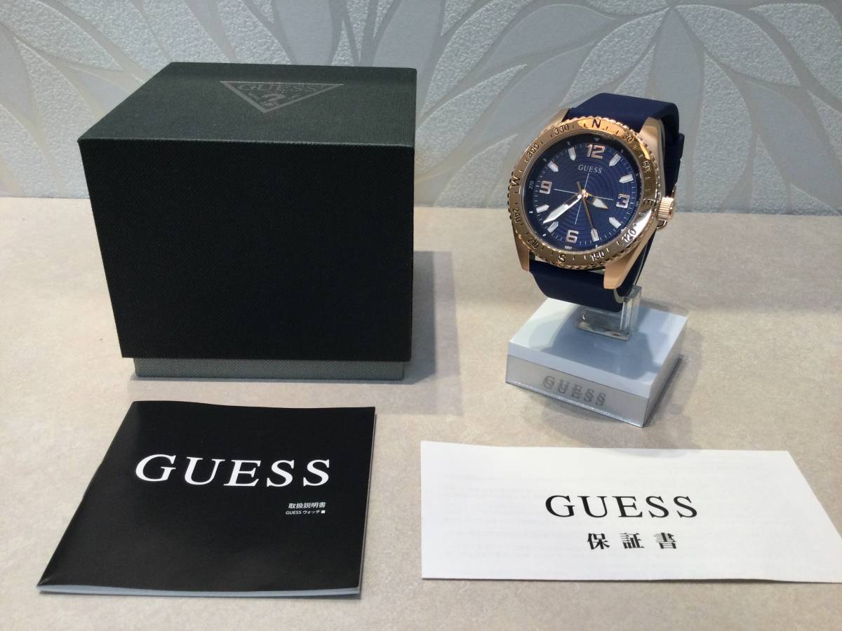 売り出し超高品質 【新品】GUESS ゲス メンズ腕時計 GW0263G1 ゴールド