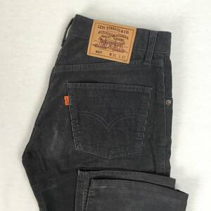 Levi's リーバイス 607-40 02年 コーデュロイ ストレート W30 L33 パンツ オレンジタブ