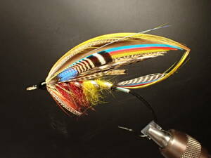 ** Grand Prix dresser. frame Classic * salmon fly Childers Bartleet3/0* Sawada . one .sawadaKEN SAWADA Sussex Capraska plus 