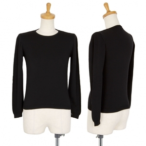  Costume National CoSTUMENATIONAL wool knitted sweater black S rank [ lady's ]