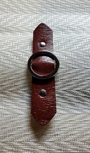 本革 ストールクリップ レザークラフト ハンドメイド