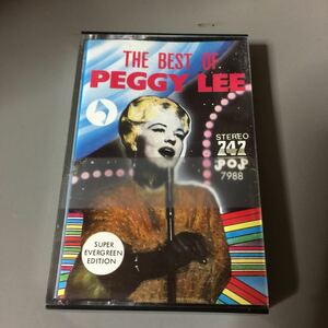 ペギー・リー ザ・ベスト・オブ 東南アジア盤カセットテープ