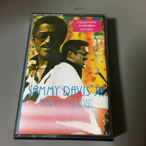 サミー・ディヴィス・JR HEARIN IS BELIVIN 東南アジア盤カセットテープ