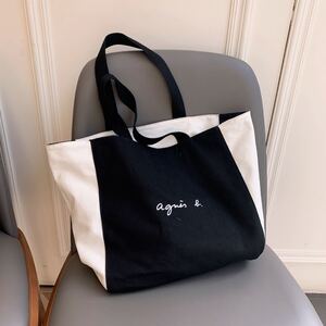 agnes b アニエスベー リバーシブル トートバッグ海外輸入品