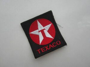 TEXACO テキサコ オイル ガソリン レーシング メーカー ロゴ ワッペン/ 刺繍 自動車 バイク カー用品 整備 作業着 カスタム 102