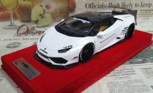 ☆激レア絶版*世界20台*LB特注*Liberty Walk*1/18*Lamborghini Huracan LP610-4 ホワイト*ウラカン≠BBR,MR