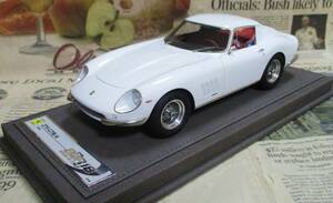 ☆激レア絶版*世界49台*BBR*1/18*Ferrari 275 GTB/4 1966 ホワイト≠MR