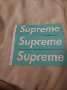 supreme tiffany ステッカー 3枚セット ティファニー