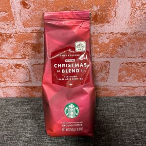スターバックス スタバ コーヒー豆 中挽き 1袋 クリスマス ブレンド コーヒー 粉 STARBUCKS