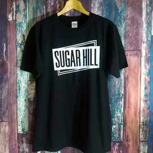 送込　Sugar Hill Records　シュガーヒル　半袖Tシャツ　黒　Lサイズ