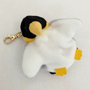 ペンギン　ぬいぐるみ型バッグ　キーホルダー★大きさ約11cm〈N1