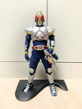 【中古】仮面ライダーブレイド ビッグソフビフィギュア2004 台座固定パーツ欠品_画像1