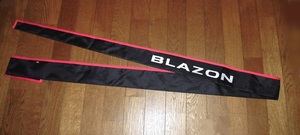 DAIWA BLAZON ダイワ ブレイゾン ロッドケース ソフトケース 純正品 竿袋のみ BLK-RED 使用僅 ほぼ未使用 美品