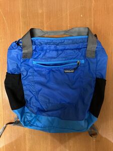 パタゴニア patagonia 2way トートバッグ リュック アイスブルー 水色 20L ナイロン LWT tote 115354 ライトウェイトトラベルトート