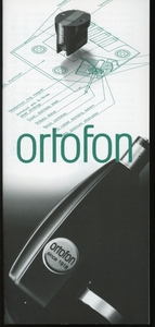 Ortofon 2001年1月カートリッジのカタログ オルトフォン 管6115