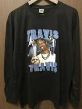 Travis Scott ロングスリーブTシャツ トラヴィス スコット サイズXL hiphop rap ヒップホップ ラップ trap トラップ ヒューストン 黒色 _画像1