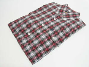 【衣類】 RUGBY by Ralph Lauren ラグビー ラルフローレン チェックシャツ 白赤緑 XS 未使用品