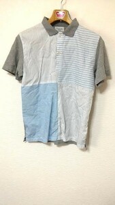 Discoat 半袖ポロシャツ☆やっぱりかっこいい☆男のデザイン☆シュッとしたシルエット☆Y11455