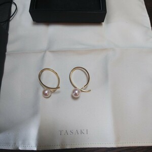 TASAKI ア ファイン バランス ピアス 箱つき 定価272800