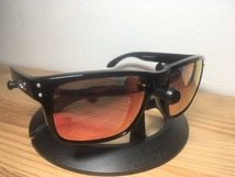 交換用レンズ ルビーレッド OAKLEY HOLBROOK 赤 ミラー 偏光 オークリー ホルブルック_画像3