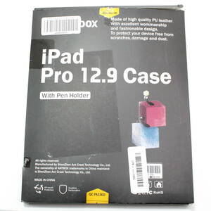 a06140Antbox iPad Pro 12.9 ケース iPad 専用ケース 収納 ひび割れ防止 高級ソフトPUレザー製iPad Pro【アウトレット】
