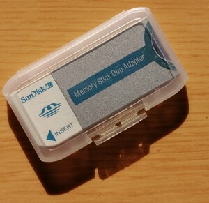 メモリースティックDuo 変換アダプタ SanDisk