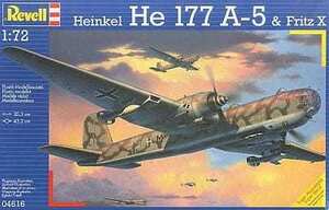 ■貴重品■1/72 Heinkel He 177 A-5 ＆ Fritz X 　レベル(Revell)　EAN: 4009803046167　タミヤ　TAMIYA