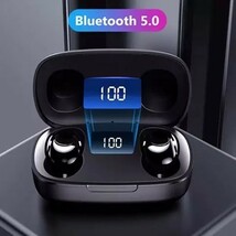 完全ワイヤレスイヤフォン bluetooth 5.0 S9 tws ワイヤレス ミニ HiFi 耳イヤホン ios android 携帯アクセサリー #C18-1_画像3