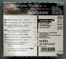 ☆送料込/Hybrid SACD/ カタジナ・ミツカ　KATARZYNA MYCKA / MARIMBA SCULPTURE　マリンバ・スカルプチャー / 高音質盤 / 未開封_画像2