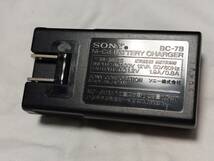 SONY ガム電池 Ni-Cd充電器 BC-7B NC-6WM/NC-5WM/NC-4WM_画像2