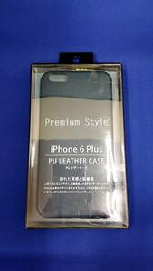 PGA ピージーエー PG-I6LPU03BL [iPhone 6 Plus/6s Plus専用 PUレザーケース ブルー] W80×H160×D10mm ブルー 【pa-wa-6】