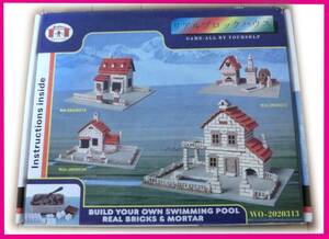  new goods real block house B handmade kit / miniature / parts taking . also 