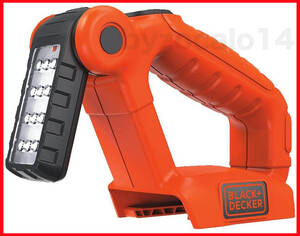 ■BLACK+DECKER■ブラックアンドデッカー18V(Max20V) LEDワークライト BDCF20/バッテリー&充電器付属せず/ EVO183B1 /EVO183B1CS/EVO183P1
