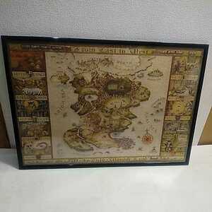 wa...-.. Ikeda .......-. which map 1000 piece jigsaw puzzle amount size approximately 77.×52. no check details unknown junk treatment 