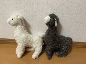  alpaca soft toy 2 kind set 