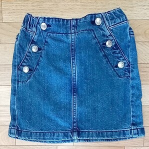 期間限定セール中♪ 美品 デニムスカート 110cm GU