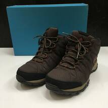 ●古１５７４　Columbia　コロンビア　Firecamp Ⅱ Mid Waterproof Wide　ファイヤーキャンプ2 ミッドワイド　靴　US7.5　25.5㎝　箱あり_画像1