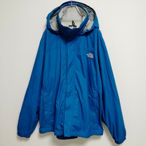 THE NORTH FACE ノースフェイス HYVENT マウンテンパーカー ナイロンジャケット ブルー メンズ Lサイズ