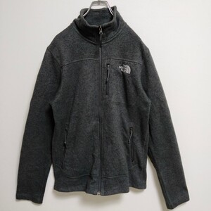 THE NORTH FACE ノースフェイス ニット フリース ジャケット グレー メンズ S
