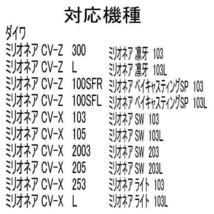 セラミックベアリングHXR (11-5-4&8-3-4) ダイワ　ミリオネア CV-Z 205_画像7